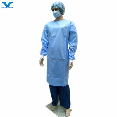 Vast Protect Vestido cirúrgico certificado CE Modelo 511 Proteção descartável