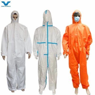 55000pcs por 40Q Vestuário de protecção descartável não tecido PP SMS Microporosos
