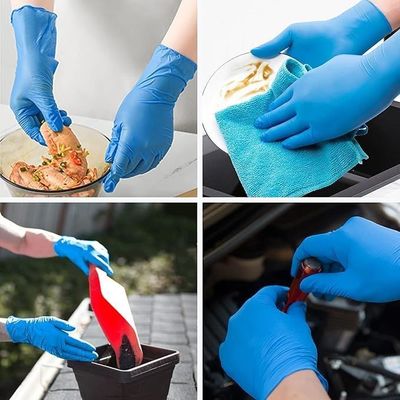20 dias Tempo de entrega Luvas nitrílicas descartáveis para mecânicos de cozinha