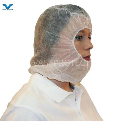 Logotipo personalizado 18GSM Não tecido PP Ninja Balaclava Astronauta Space Cap Para Proteção