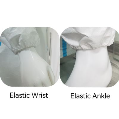 Anti-estática Tyvek 400 Camisa de segurança tipo 5 6 de segurança de micro-poros