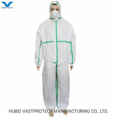 Vestuário de protecção E.P.P. de segurança industrial Trajes de trabalho descartáveis para uso industrial