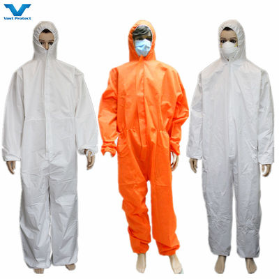 US 0/Piece Cat III Tipo 5/6 Impermeável Respirável descartável Microporoso Branco