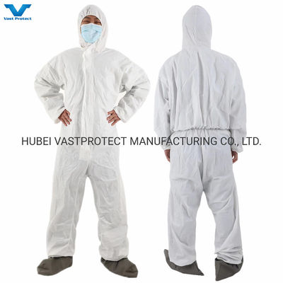 CE Categoria 3 Tipo 5 6 Trajes descartáveis com material verde microporous e personalização