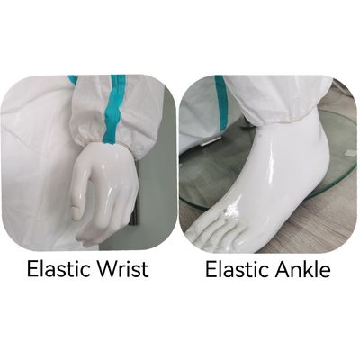 VASTPROTECT-603 CE Tipo5 6 Isolamento anti-espalhamento Vestidos de proteção com capuz