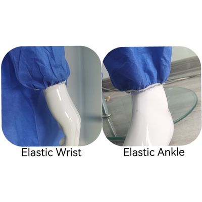 Traje de proteção anti-vírus impermeável geral CE Tipo5 6 Modelo N.O. VASTPROTECT-609