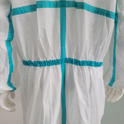 Custom CE Type4 5 6 Protector SMS/PP Overalls 175*140cm OEM aceito Personalizável
