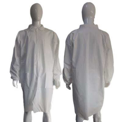 Proteção contra poeira de revestimento de laboratório de fibras não tecidas de PP microporosas 20000PCS/dia Produção