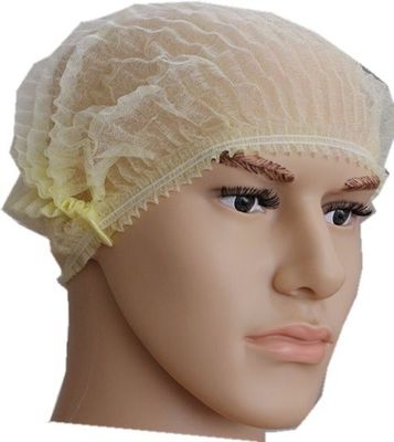 Pedido personalizado oferecido não tecido de PP de tira elástica única descartável Clip Mob Cap