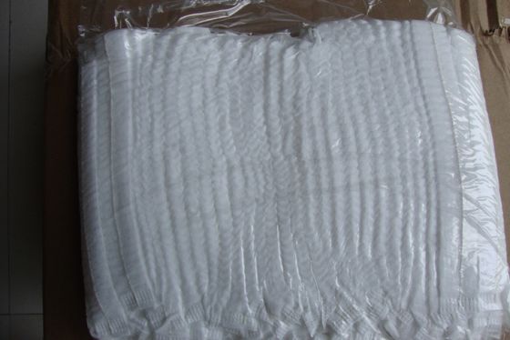 PP descartável 16GSM 18 polegadas White Mob Cap Não esterilizado