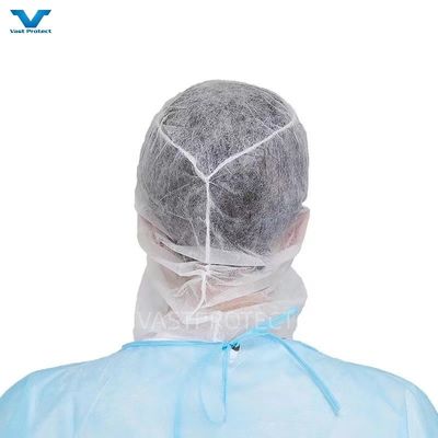 Não tecido PP Ninja Balaclava Hood Para Proteção 60000 PCS / dia de fornecimento