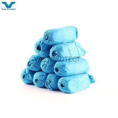 Estilo elástico PP descartável 10-30g Azul Antiderrapante Impresso Cobertura de Calçado Profissional