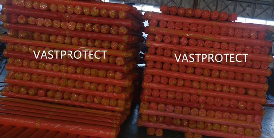 12 Prime * 100 Prime Orange PE Rolo de lonas Opções de personalização para VASTPROTECT
