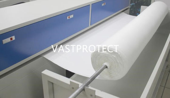 Papel de limpeza não tecido, revestido por ar, sem linte óptico 0609 Pedido personalizado