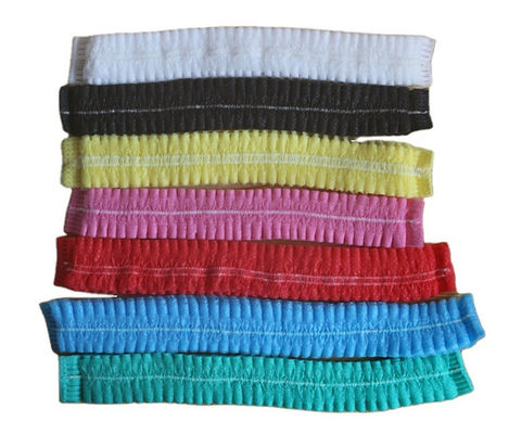 Não esterilizado Personalização descartável não tecido PP Mob Clip Strip Bouffant Hairnet Cap