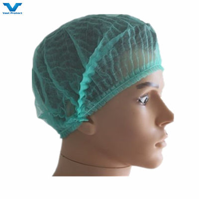 Disponível não tecido PP clip Strip Bouffant Mob médico de enfermagem chapéu para cirurgias médicas