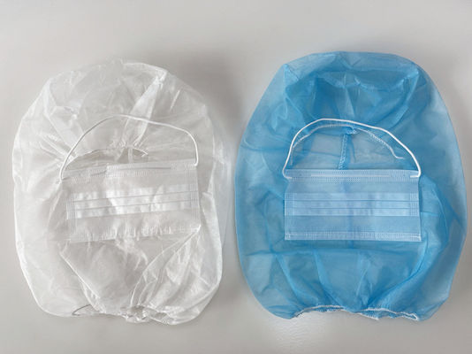 Talheres Disponível de não tecido de PP Ninja Balaclava Espacial para a Indústria de Processamento Alimentar