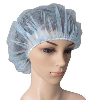 Branco Azul Vermelho Cor-de-Rosa Não tecido de cabelo PP Elastico de cabelo Rede para indústria alimentar Salão de beleza SPA