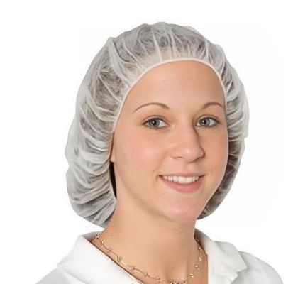Telas de cabelo para transformação de alimentos a granel com 10GSM Gram e PP poliesterificado não tecido