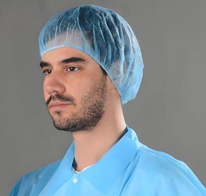 Telas de cabelo para transformação de alimentos a granel com 10GSM Gram e PP poliesterificado não tecido