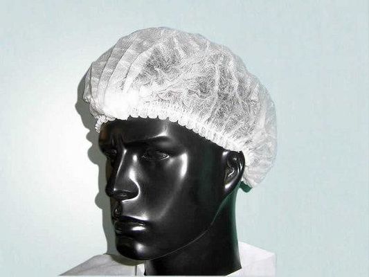 PP Strip Bouffant Hairnet Clip Mob Cap com várias cores e tamanhos 3 anos de validade