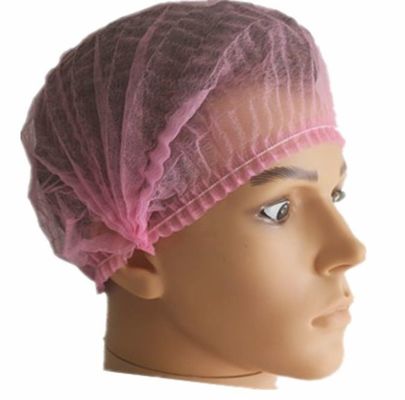 Equipamento de Proteção Pessoal de Segurança Impermeável Disponível Não Tecido PP Mob Clip Strip Bouffant Hairnet Cabelo Cap cabeça