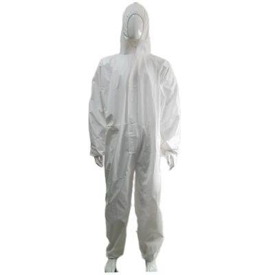 Categoria 3 Tipo 5/6 Roupas descartáveis de remoção de amianto com capuz e autocolante/impressão de logotipo
