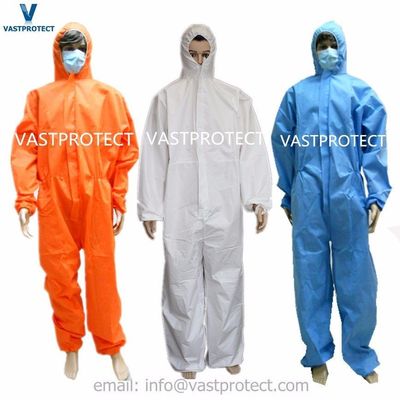 Vestuário de protecção de segurança Trajes descartáveis para 20000pcs por recipiente de 20GP