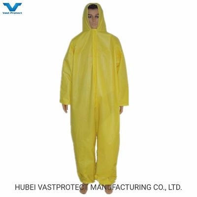Vestuário de protecção EPI Trajes de trabalho descartáveis para primavera/verão/outono/inverno