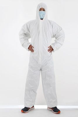 Tipo 5 6 Camisola de uso descartável de categoria 3 para remoção de amianto sem máscara facial