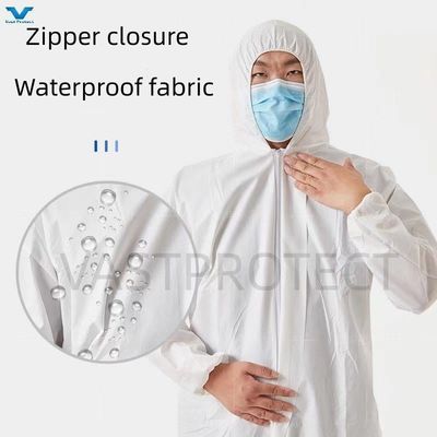 VASTPROTECT-604 Branco 60GSM PP PE Tipo5 6 Cobertura para o mercado dos EUA Aceitação OEM