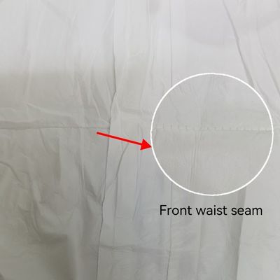 CE Tipo 5/6 Cat3 Camisa durável com capuz feita de tecido microporous anti-espalhamento