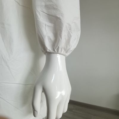 Vestuário de trabalho 175*140cm descartável Branco Microporoso 56GSM Tyvek 500 Traje de EPI para o mercado do Chile