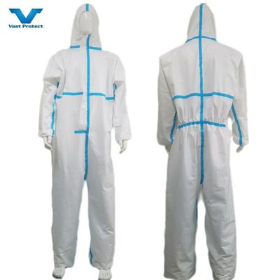 En1149 Antiestático Revestimento descartável com fita OEM Aceito 175*140cm Impermeável