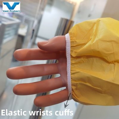 VASTPROTECT-609 Cor-de-rosa, uniforme descartável, roupa de protecção resistente a produtos químicos, 175*140cm