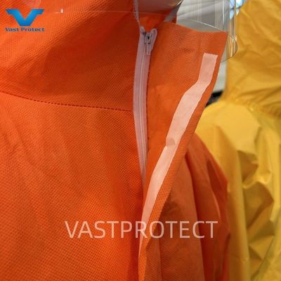 56GSM SMS Tyvek Tipo de protecção industrial 5 6 Combatentes com amostra de tipo refletor