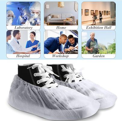 Coberturas descartáveis para sapatos não deslizantes, não deslizantes, com função de impressão e limpeza de logotipos