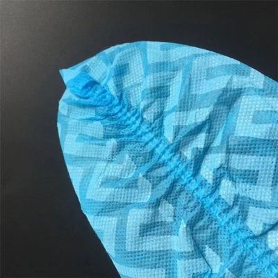 Capa de calçado descartável de tecido não tecido 100% polipropileno SBPP fabricada à mão ou a máquina