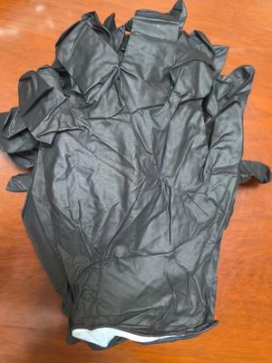 Luvas descartáveis de nitrilo preto, tamanhos S M L XL 9 polegadas Aql 1,5 para jardinagem
