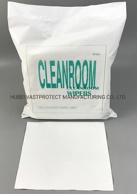Limpador de sala limpa VPT1009 Poliéster industrial sem lingotes e tecido de limpeza de PCB LCD antistático