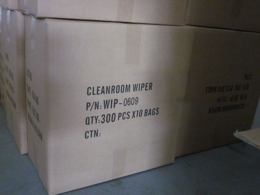 Agentes Antistáticos Não-impermeáveis 9X9 polegadas Poliéster de celulose Limpadores de papel de sala limpa