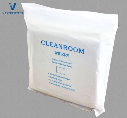 Limpadores de sala limpa de microfibras de poliéster para linha de produção SMT de qualidade profissional