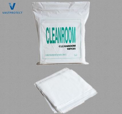 Lint Free 9 * 9 polegadas Poliéster Microfibra limpadores de sala de limpeza para lentes ópticas à prova d' água