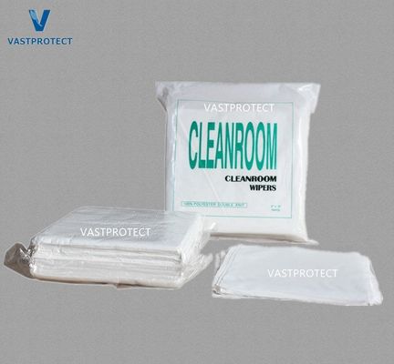 Lint Free 9 * 9 polegadas Poliéster Microfibra limpadores de sala de limpeza para lentes ópticas à prova d' água
