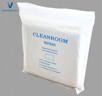 Limpadores de limpeza de 100% de poliéster de microfibra para uso industrial anti-estático e isento de lantejoulas